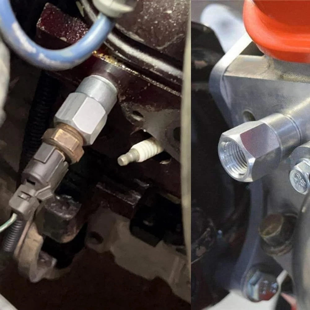 M12 to 38 NPT Water Temperature Sensor Adapter for LS Engines