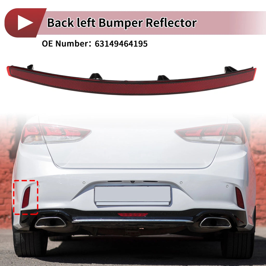 Rear Left Bumper Reflector Replacement for BMW 760i (2023–2026)