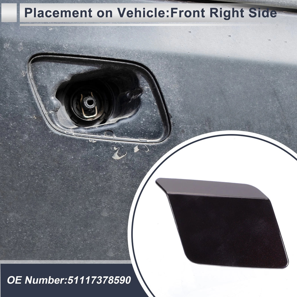 Front Right Headlight Washer Nozzle Cover Cap for BMW X5 F15 (2014–2018)