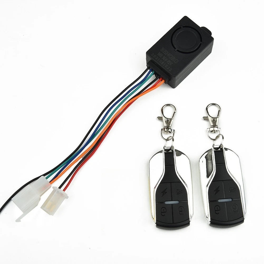 Wireless Remote Control Induction Lock Alarm System for Universal Vehicles