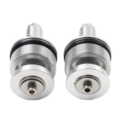 41mm Fork Cap Bolts for Yamaha R3 (2015–2016) - Preload Adjusters, Silver