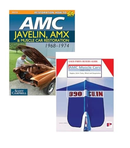 Restoration and Interchange Guide Set for AMC Javelin & AMX (1968–1974)