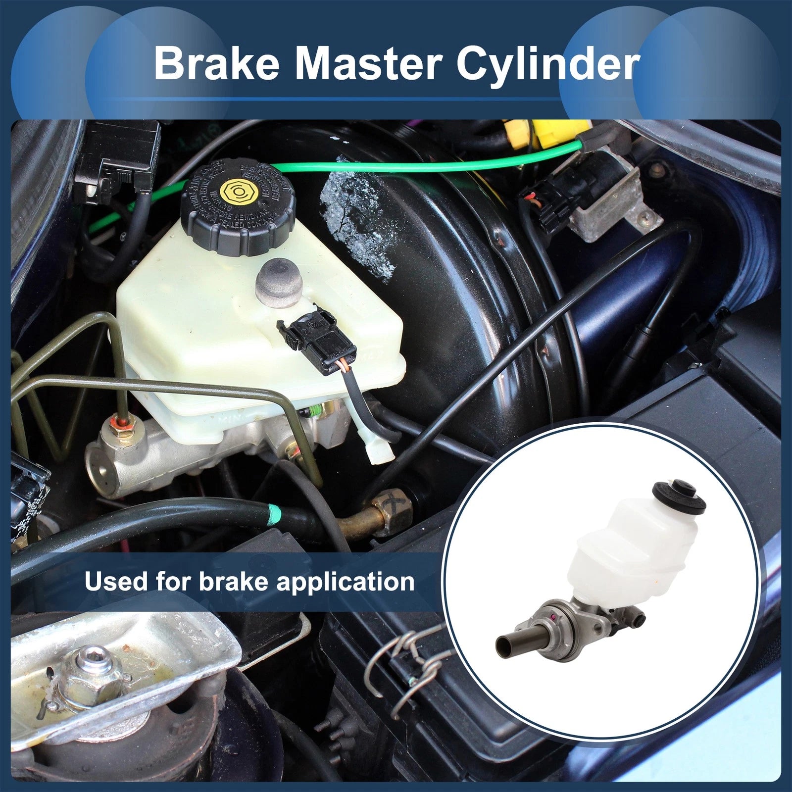 Brake Master Cylinder with Reservoir Replacement for Toyota RAV4 2009–2013