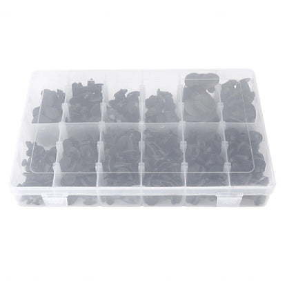240 Pcs Car Push Pin Rivet Trim Clip Panel Body Interior Assortment Kit