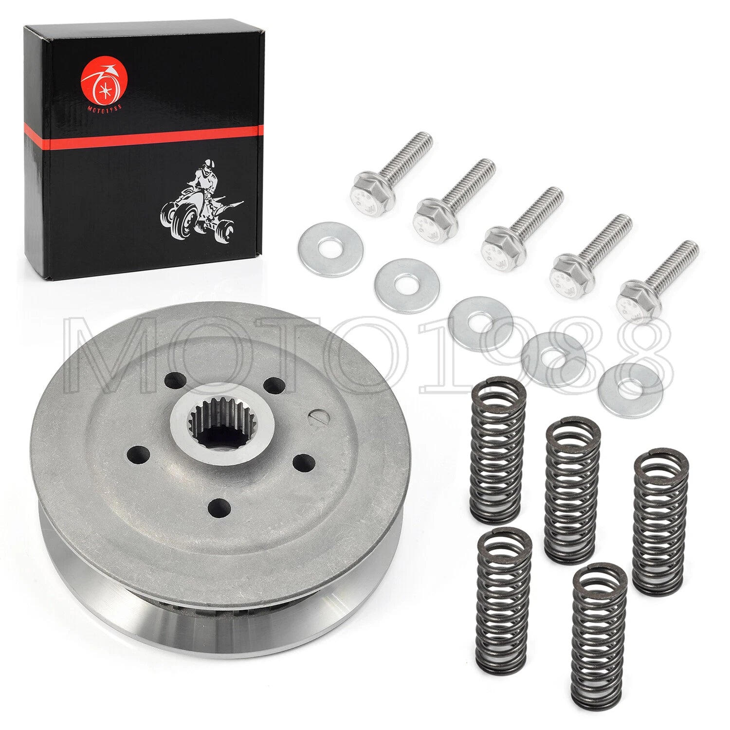 Center Clutch Inner Hub & Outer Pressure Plate Kit for Honda 400EX (1999–2004)