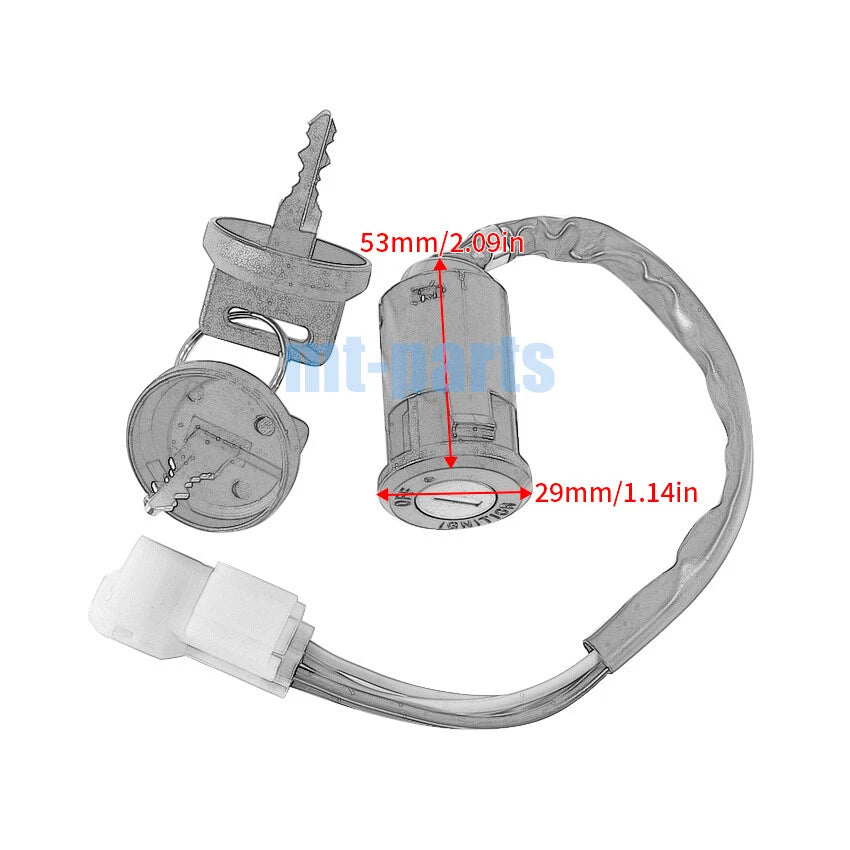 Ignition Switch & Keys for Kymco Maxxer 250/90S (2010–2020) 35010-LBA7-910