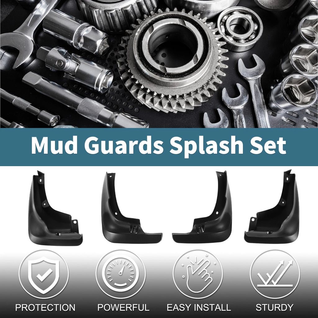 Mud Flaps Splash Guards Front Set Replacement for Toyota Carina E 1992–1997