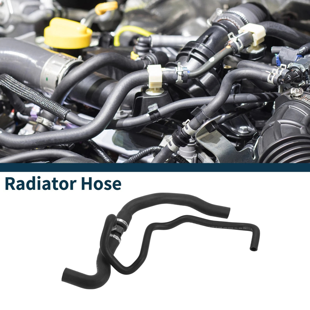 Radiator Hose for Peugeot 307 (2004–2007) No. 1351KR Rubber Coolant Pipe