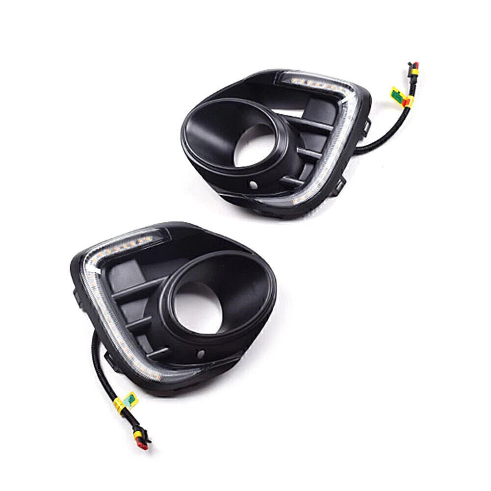 LED Daytime Running Light DRL Front Fog Light for Mitsubishi Lancer (2016–2018)