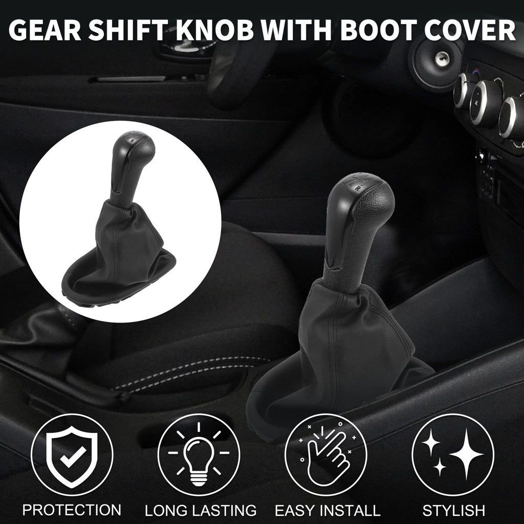 Manual Gear Shift Knob with Cover for Chevrolet Spark (2011–2016)