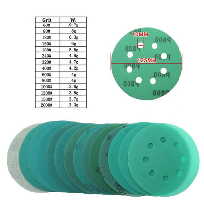 Sanding Discs for Hard Wood & Non-Ferrous Metal (Set of 10)