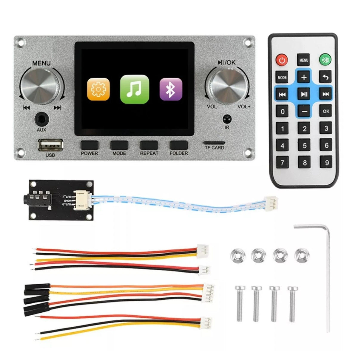 2.8in IPS Bluetooth MP3 Decoder Board for Car Audio Player Module