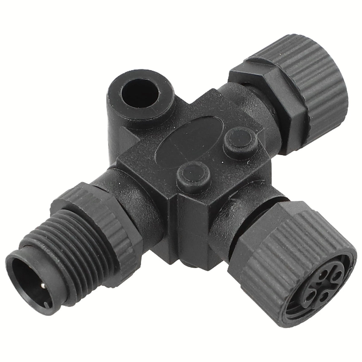 NMEA 2000 T Splitter Connector for Marine Equipment (Waterproof Design)