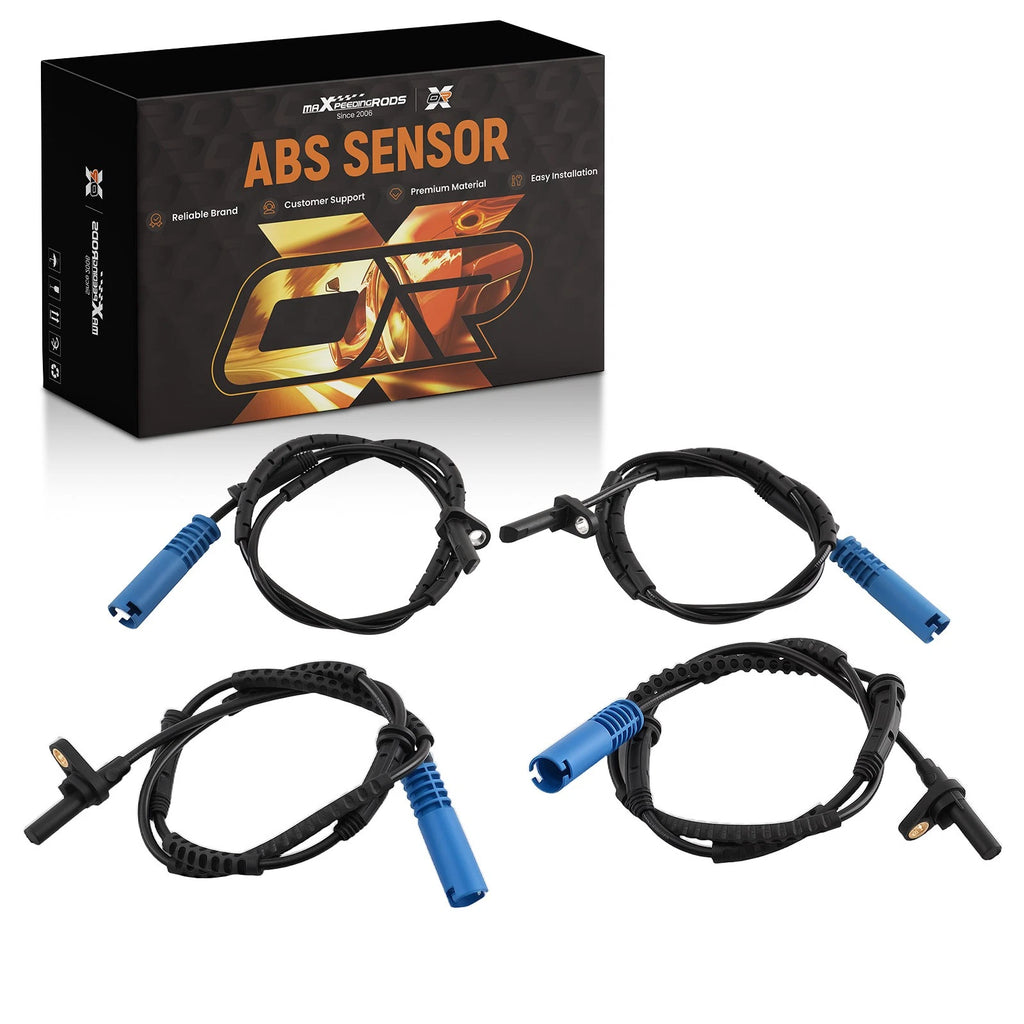 4X ABS Wheel Speed Sensor for Mini Cooper (2009–2013) L4 1.6L Front & Rear