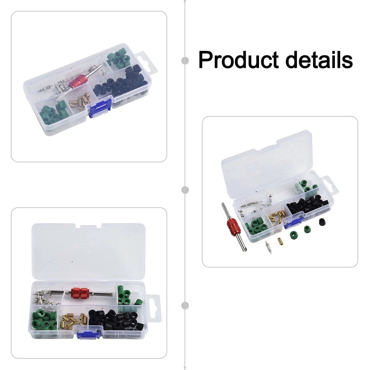 HVAC Hose Gasket Kit for - 71 Pieces