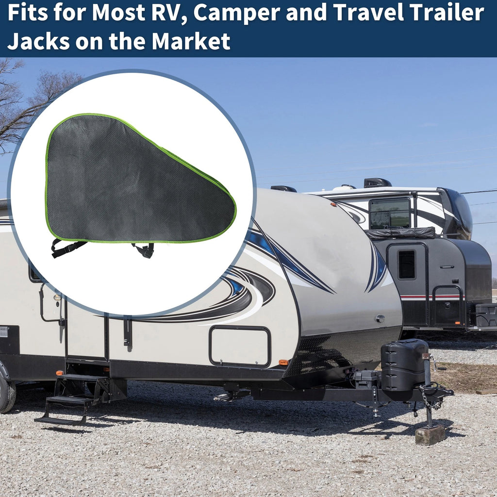 Caravan Hitch Cover Waterproof Trailer Jack Cover for Caravan (1990–2020)
