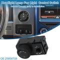 Headlight Lamp Fog Light Control Switch Replacement for Cadillac Escalade (2008–2014)