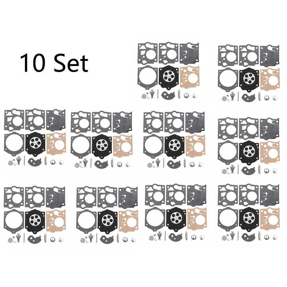 Set of 10 Carburetor Repair Kits for K10-SDC Chainsaw (MCCULLOCH, Homelite, Echo)