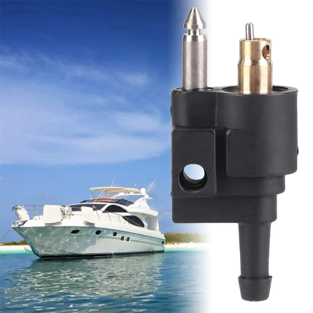 6mm Male Engine Fuel Hose Connector for Yamaha Outboard Motor (N/A)