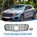 Front Upper Bumper Grille Grill for Mercedes-Benz GLA-Class X156 (2017–2019)