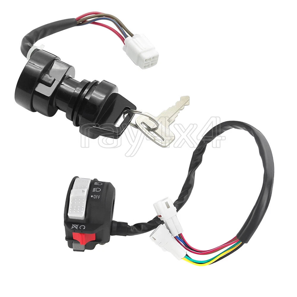 Start Stop Headlight Switch & Ignition Key Switch for Yamaha YFZ450 (2006–2013)
