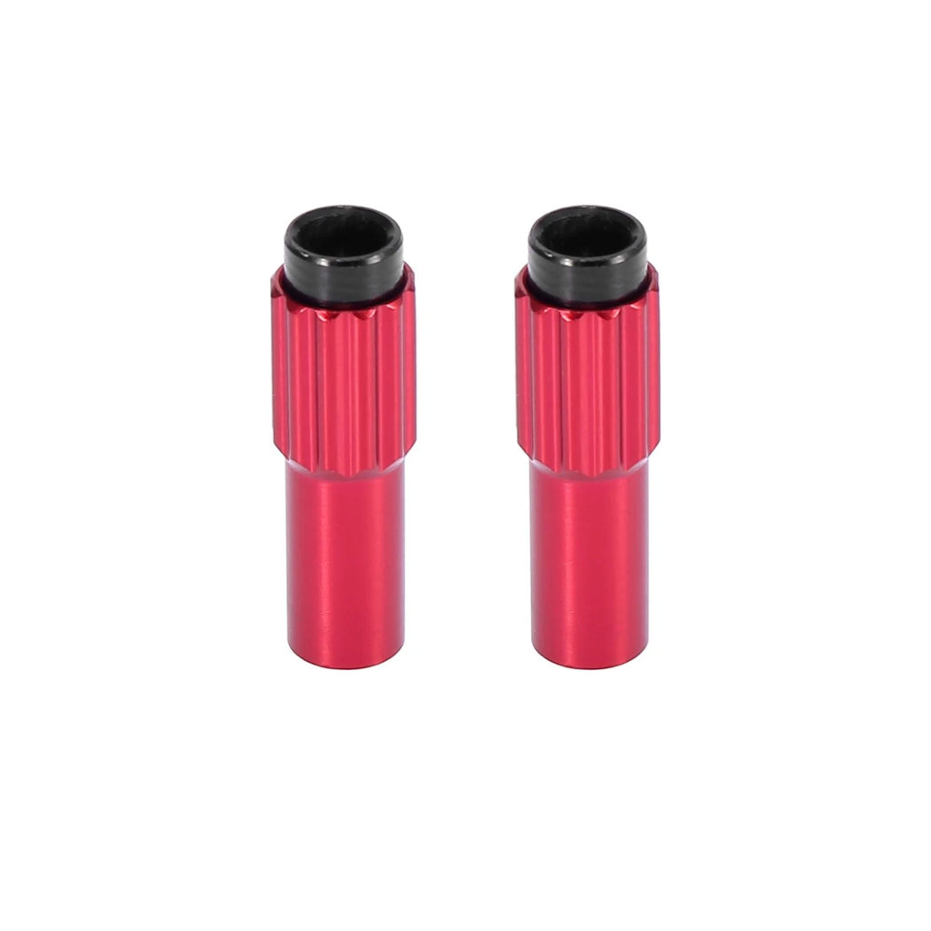 2 Pcs Aluminum Alloy Brake Cable Adjuster Gear Shift Connector for Universal (All)