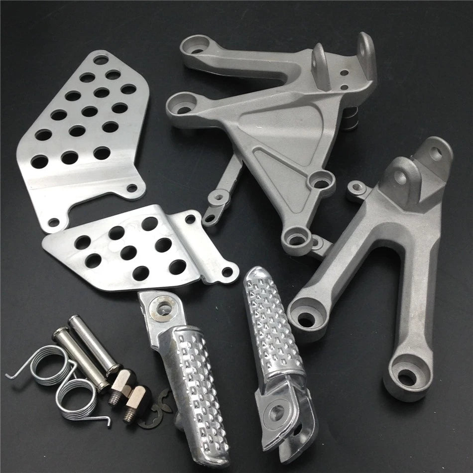 Foot Peg for Honda CBR1000RR (2004–2007) Silver Front Rider Bracket