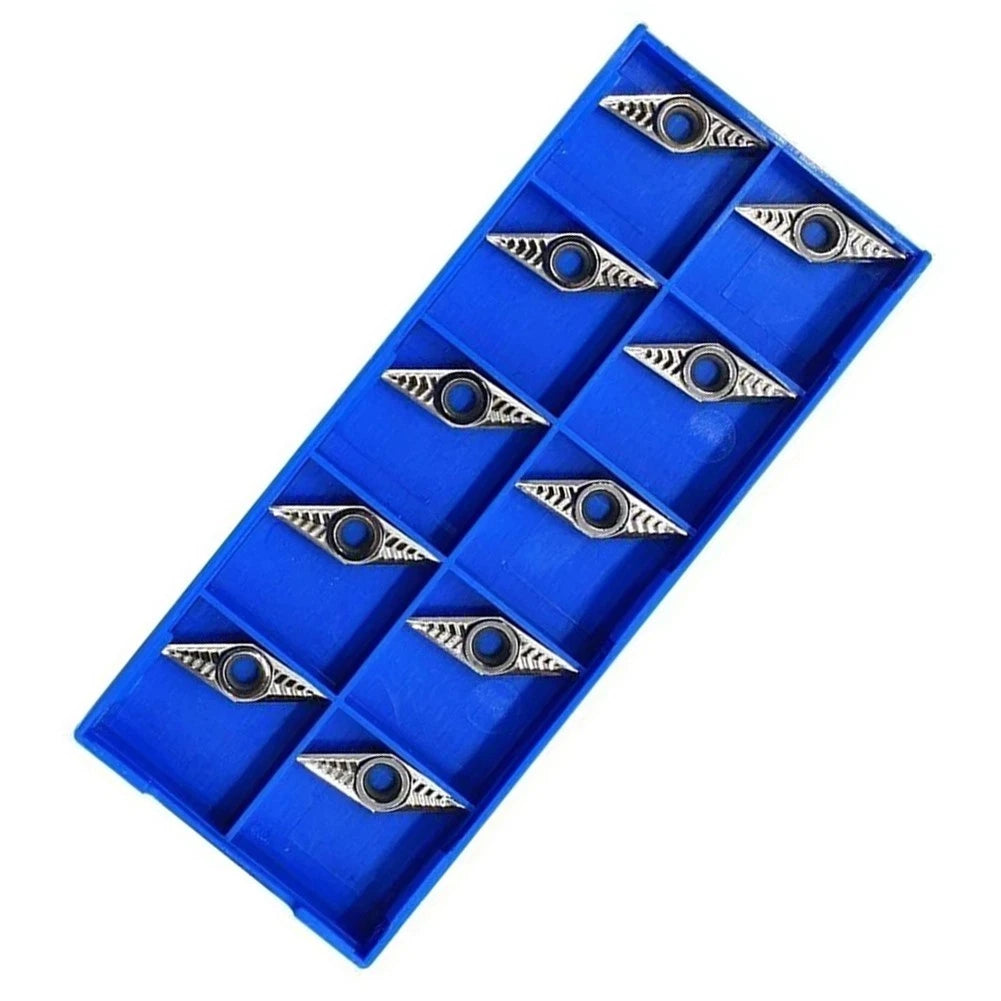 10PCS VCGT110304AK Carbide Inserts for CNC Turning Machines
