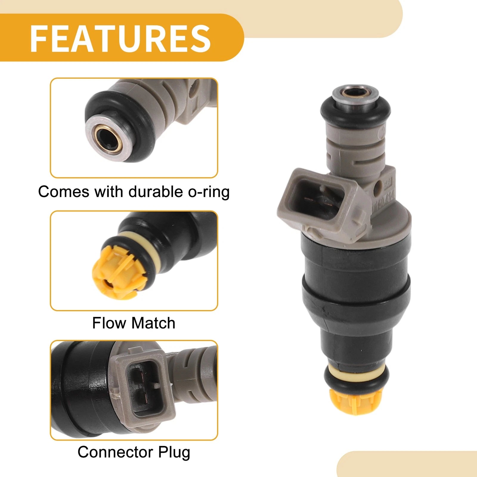 1 Fuel Injector Replacement for BMW E34 E36 2.0L (1989–1999)