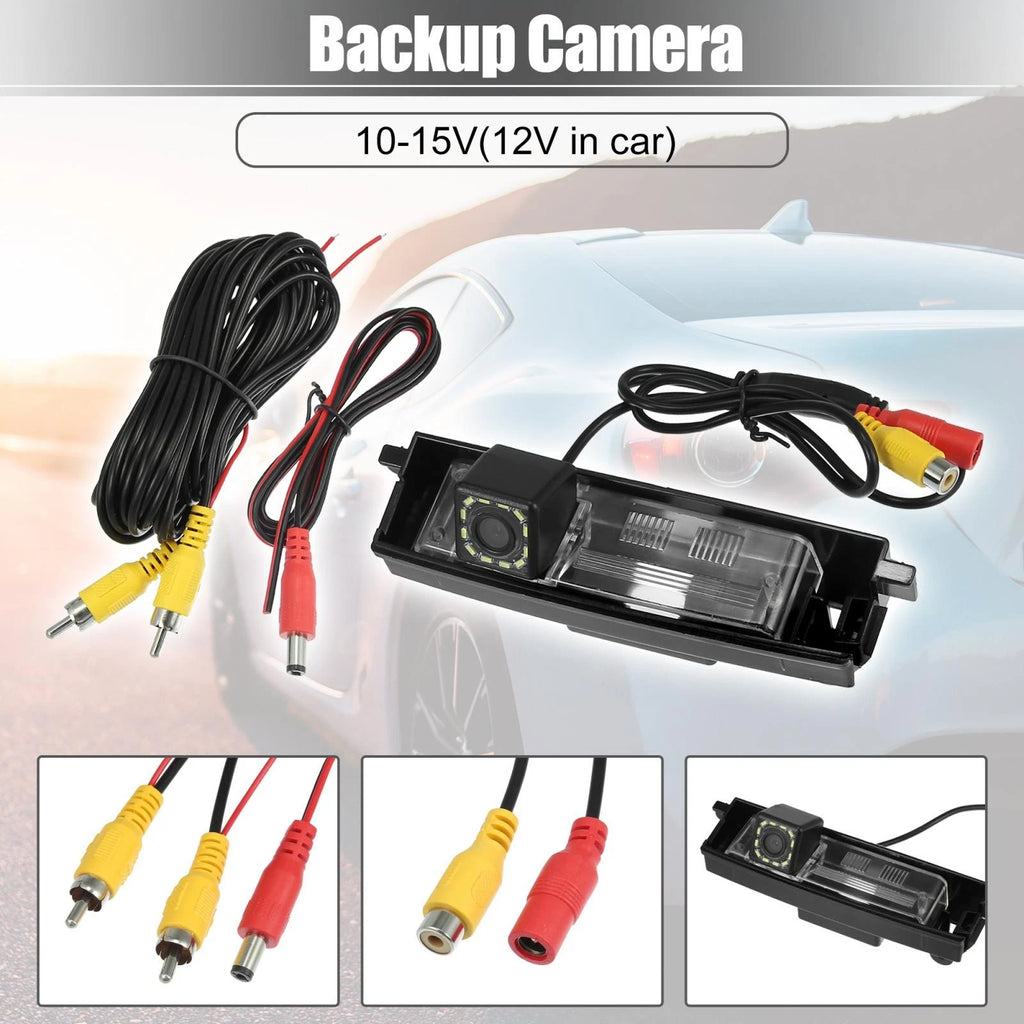 HD LED Backup Camera 170 Degree Wide View for Toyota RAV4 (2013–2024)