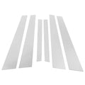 6 Pcs Door Pillar Window Trim Replacement for BMW 5-Series (1997–2003)