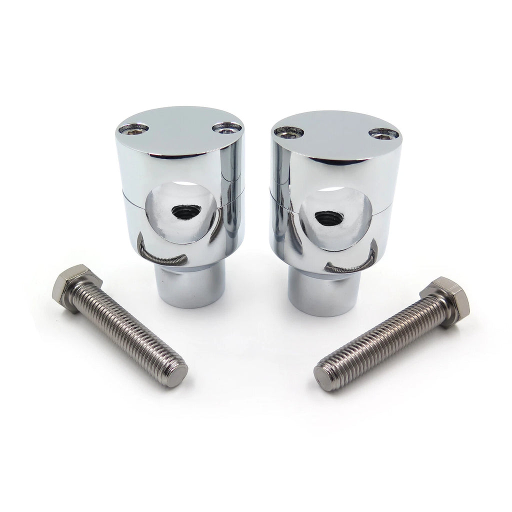 Chrome 1.25" Handlebar Riser for Harley Cruiser