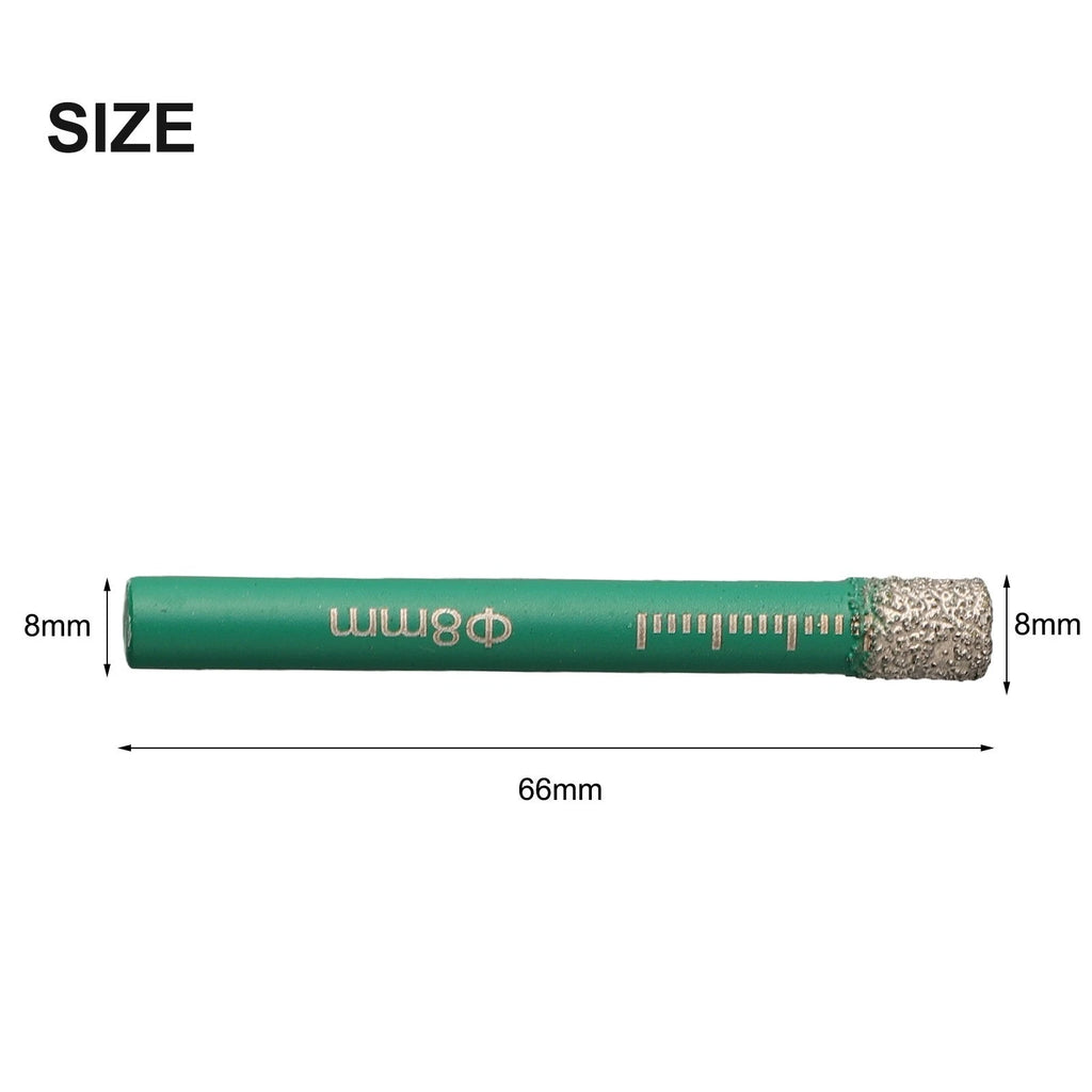 Diamond Drill Bit for Dry Drilling Applications (Efficient Wax Coated)