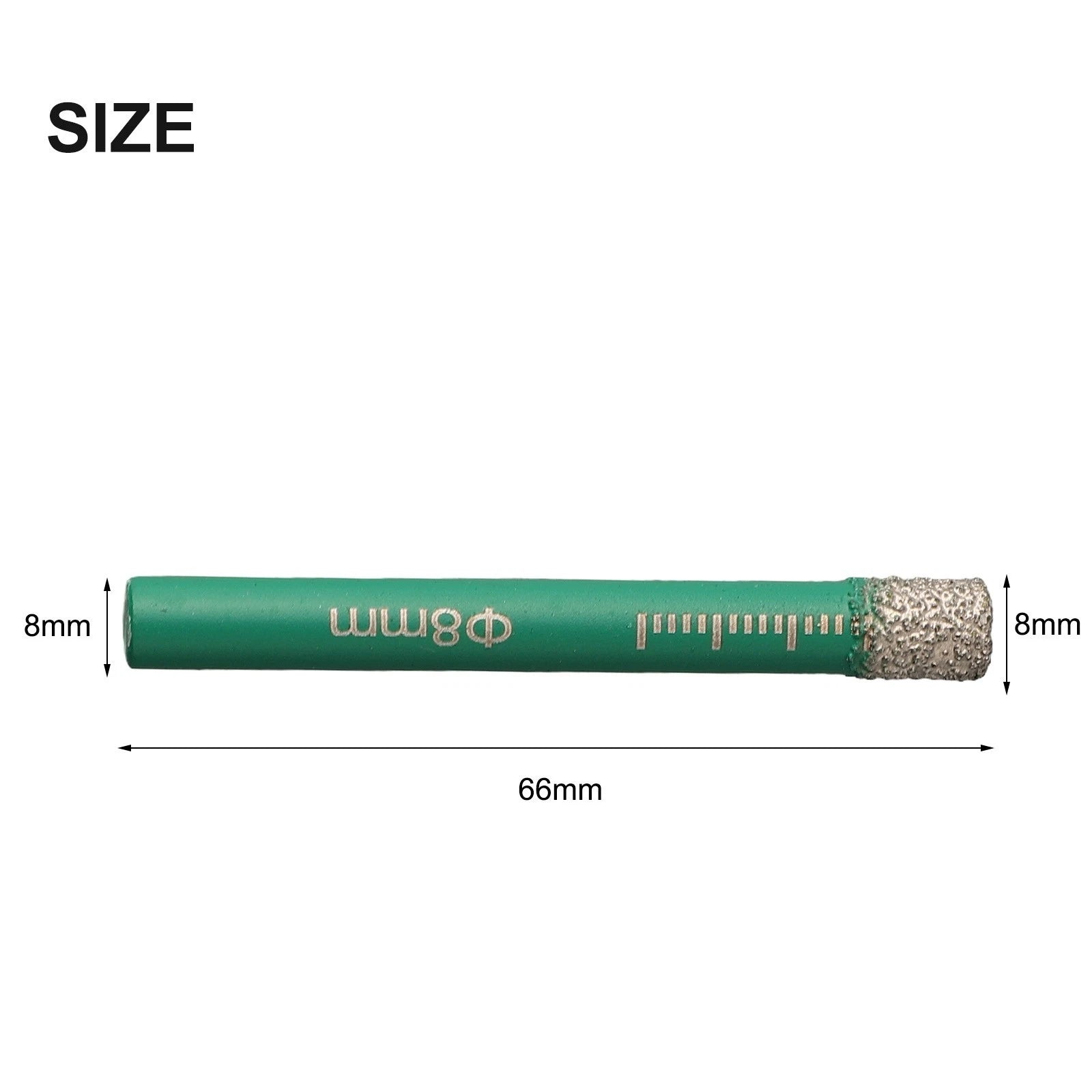 Diamond Drill Bit for Dry Drilling Applications (Efficient Wax Coated)