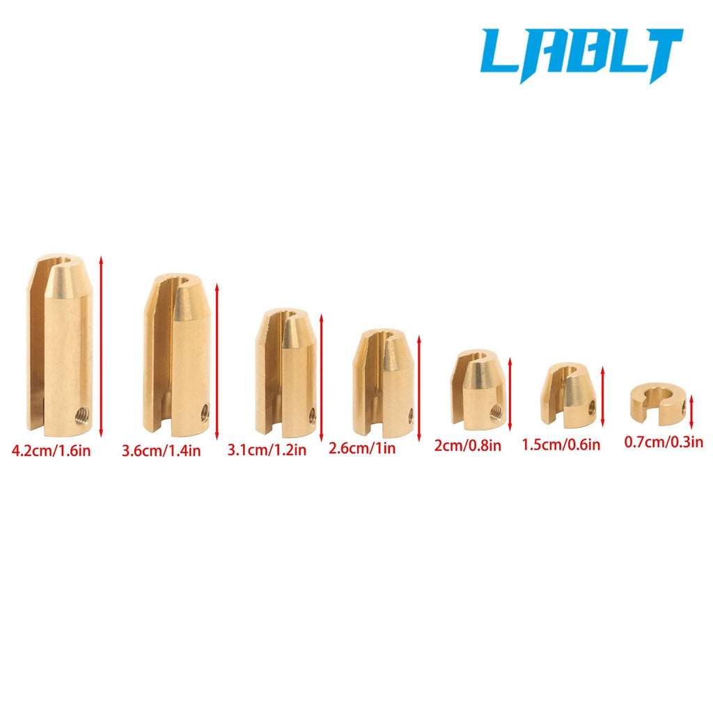 14 Pack Motorcycle Reusable Brass Wheel Spoke Balance Weights