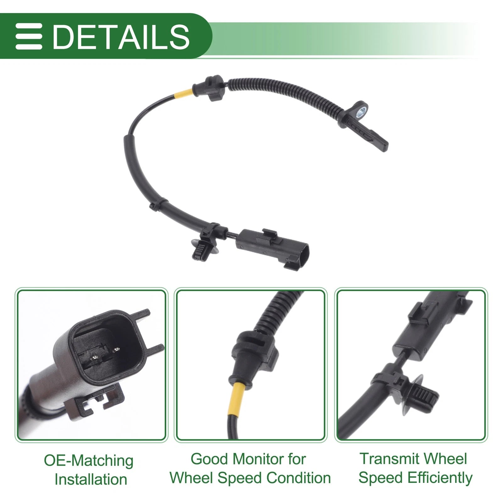 ABS Wheel Speed Sensor No.DG9Z2C190B for Ford Edge (2015–2018)