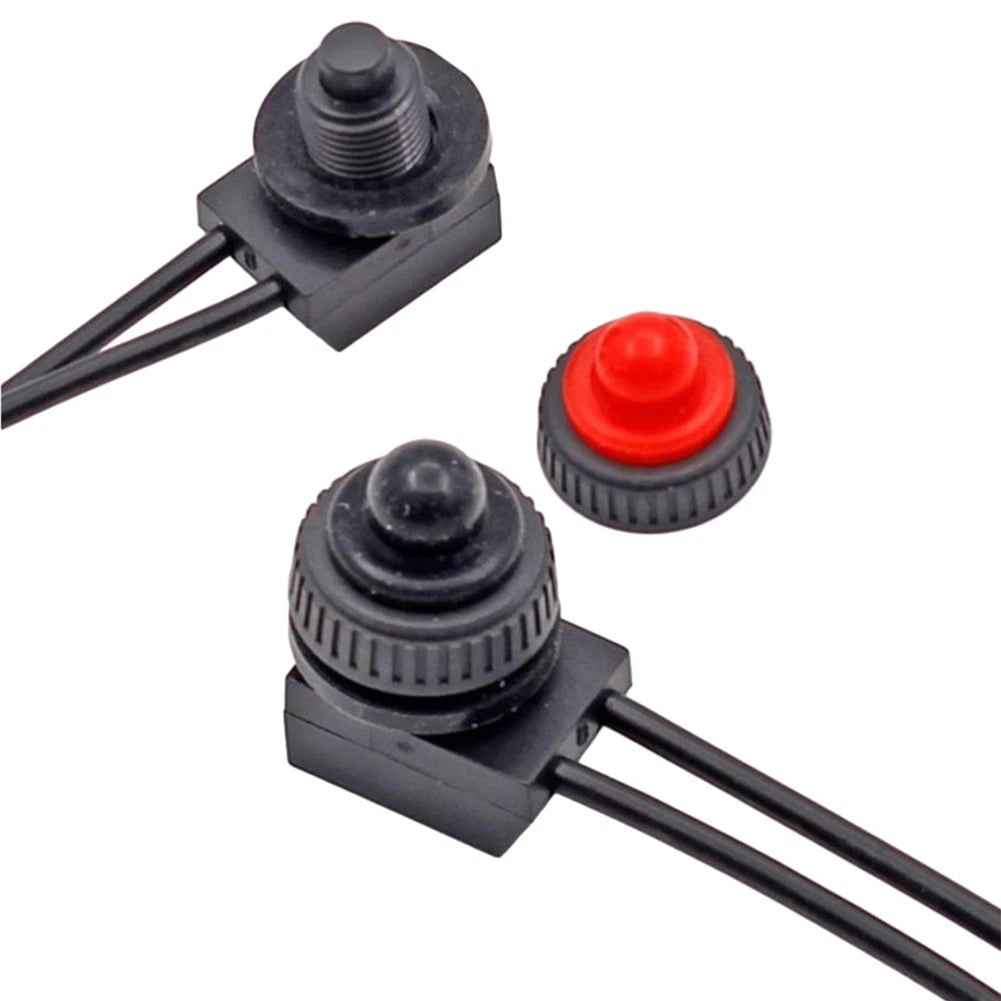 KP107 Waterproof Latching Push Button Switch for Automotive Applications