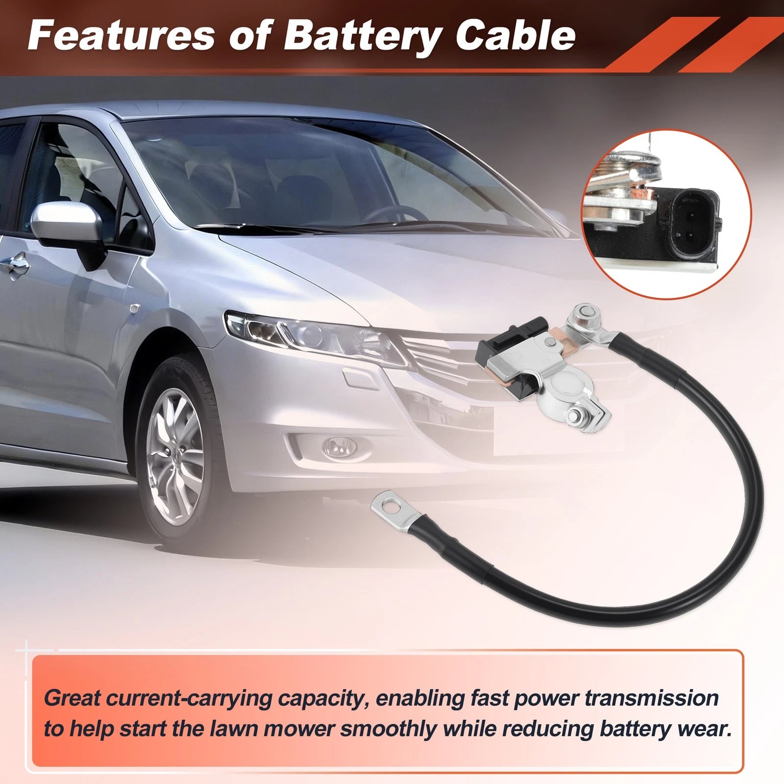 Battery Current Sensor Assembly Replacement for Honda Odyssey 2011-2013