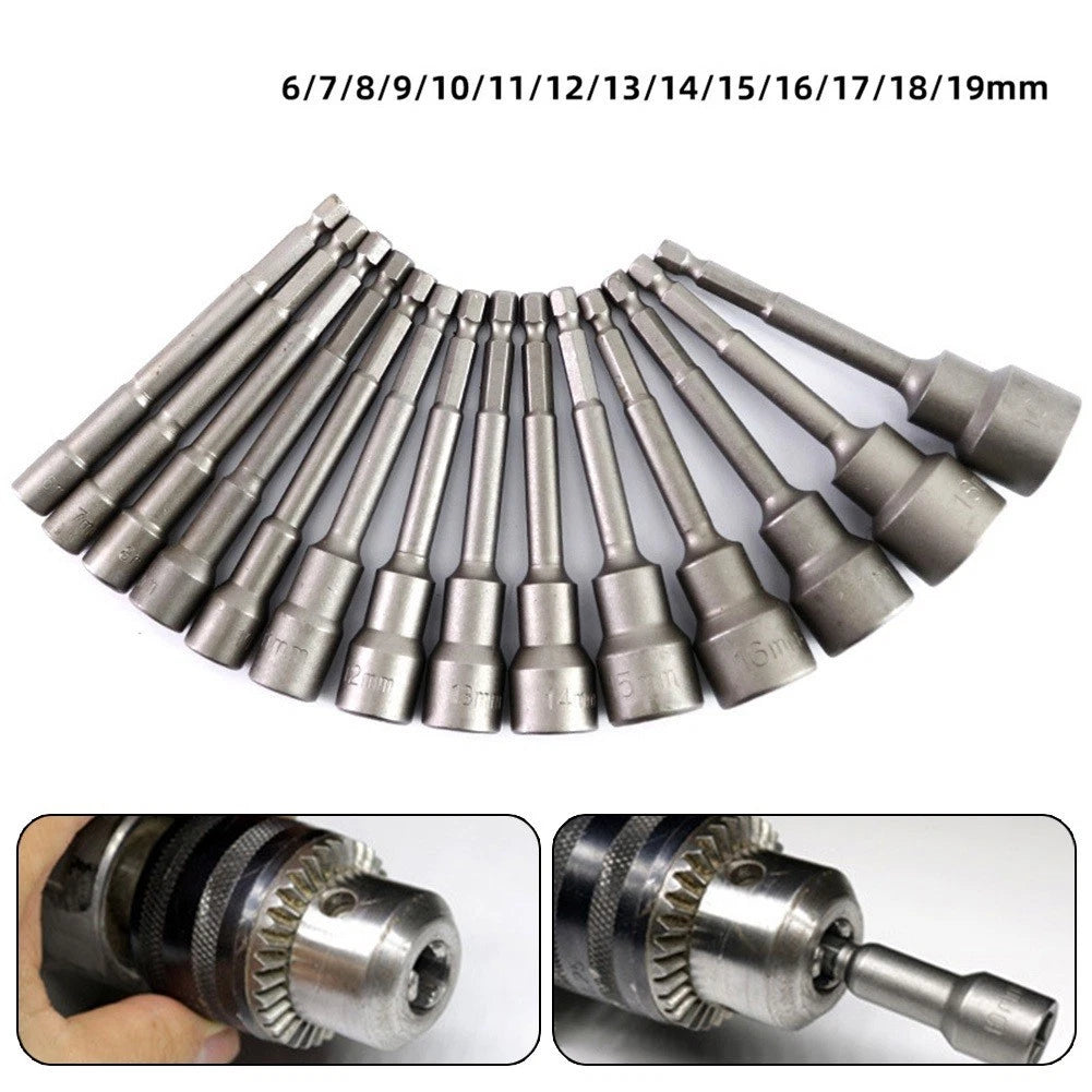 Socket Wrench Set for Home DIY (6mm-19mm)