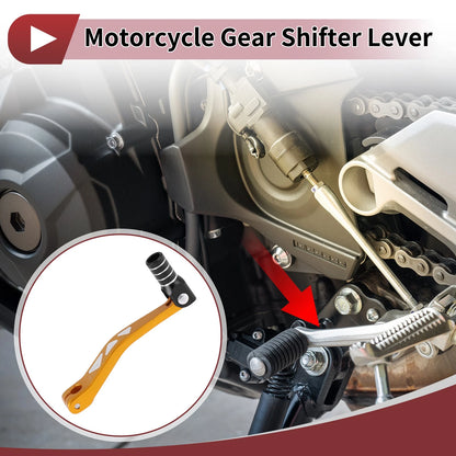 Folding Gear Shifter Lever for Yamaha TTR 50 (2003–2023) Gold/Black