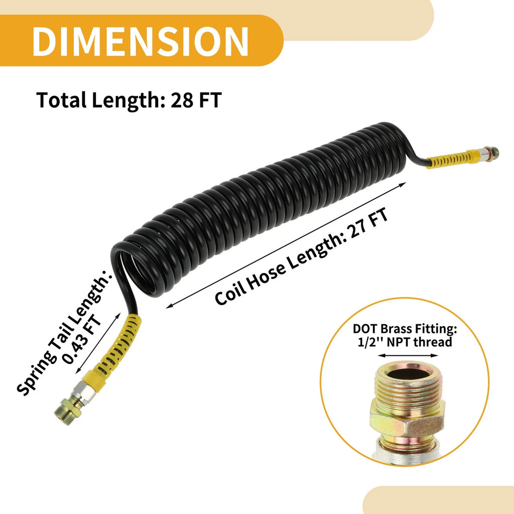 Air Brake Hose for 34 Circle