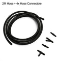 2M Windshield Wiper Washer Spray Hose with Connector for TY Nozzle Pump