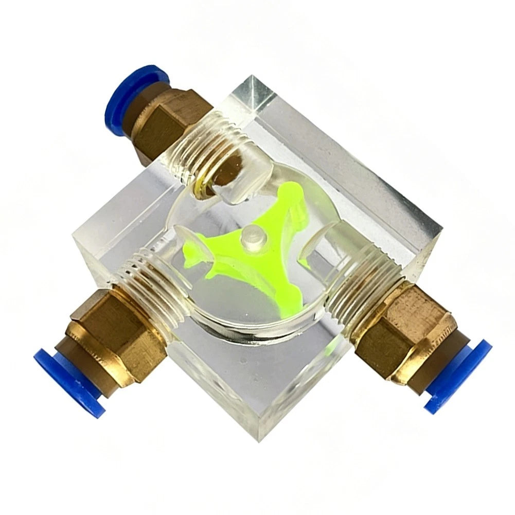 Acrylic Flow Meter for PC Liquid Cooling Systems