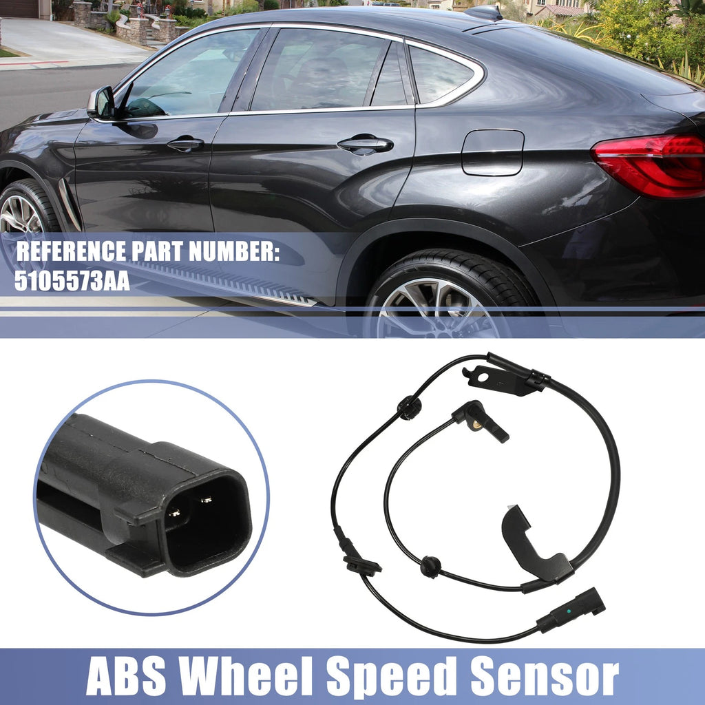 Front Left ABS Wheel Speed Sensor for Jeep Compass (2007–2015) No. 5105573AA