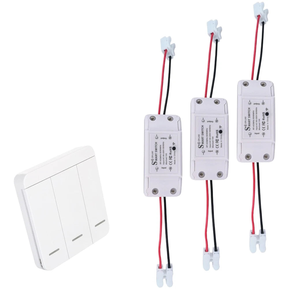 Remote Control Switch for AC90-250V Wireless RF433