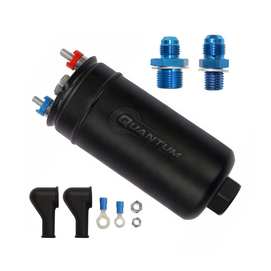 QFS 380LPH External Inline Fuel Pump for (50-1009, 044)