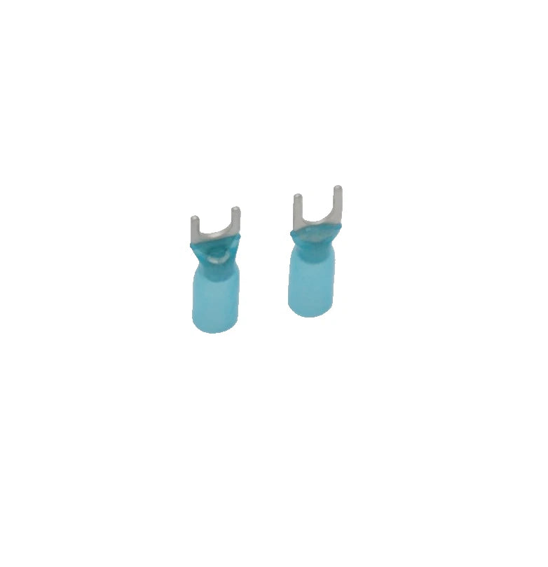 30-Pack Marine HDPE Heat Shrink Fork Terminal #5 16-14 AWG Connector