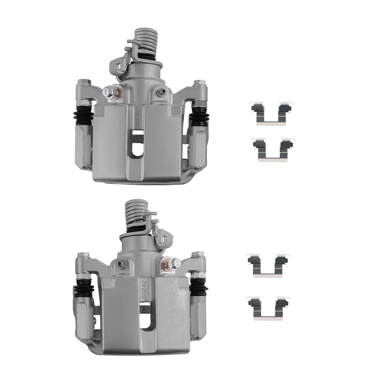 Rear Brake Caliper Set w/Bracket for Chevrolet Impala (2011–2013) 18B5010 18B5011