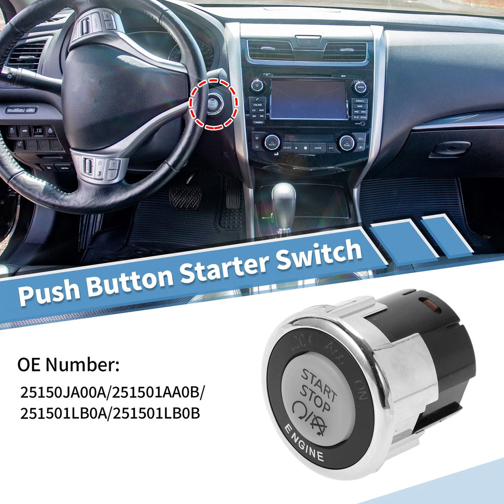 Keyless Engine Ignition Starter Switch for Nissan Altima (2007–2014) No. 25150JA00A