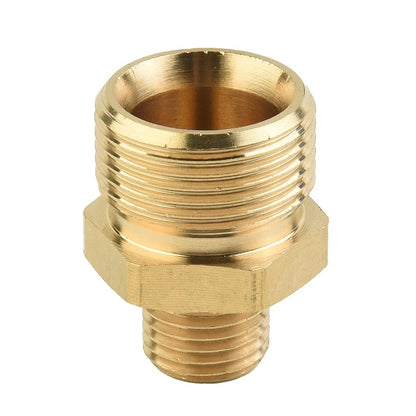 M22x15mm Brass Hose Adapter for Various Applications